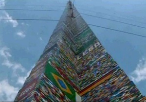 В Бразилии построили самую высокую в мире башню из конструктора Lego