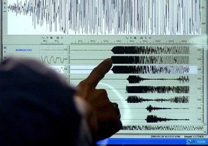 В Индийском океане произошло сильное землетрясение