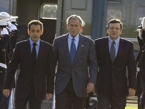 Буш, Саркози и Баррозу намерены переосмыслить мировую экономику и избавиться от плохих привычек