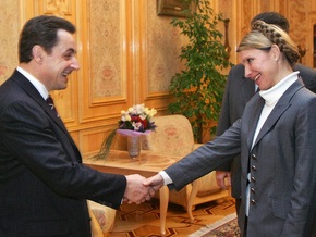 Сегодня Тимошенко посетит Францию