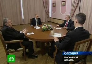 Путин встретился с бывшими соперниками на выборах: Зюганов не пришел
