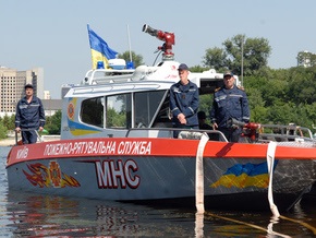 МЧС ликвидировало авиабомбу на дне Днепра