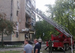 В Харькове жители поврежденного взрывом дома заселились в него после восстановления