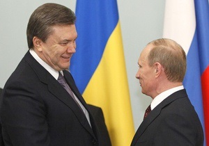 Янукович поговорил с Путиным об авиастроении