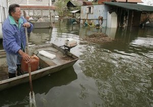 В Закарпатской области началось наводнение