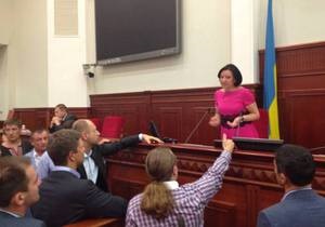 Герега заявила, что сегодняшнее заседание Киевсовета законное