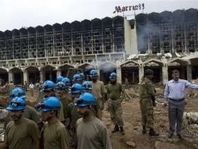 В Исламабаде горит отель Мариотт