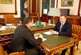Янукович встретился с Тигипко: Президент намерен облегчить жизнь малому бизнесу