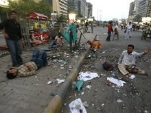 В столице Индии прогремела серия взрывов