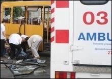 Столкновение двух микроавтобусов в Николаевской области: все погибли