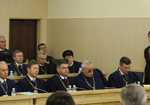 ВАСУ продолжает рассмотрение иска Тимошенко к ЦИК (обновлено)