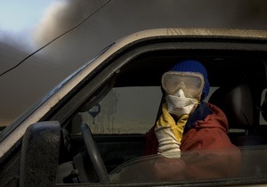 Облако вулканического пепла сегодня накроет Украину