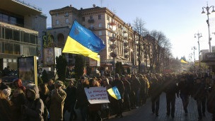 Студенти Києва вийшли на попереджувальну акцію протесту 