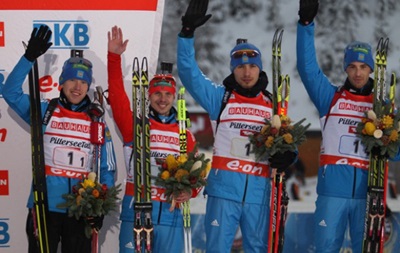 Биатлон: Норвегия выиграла мужскую эстафету, Украина финишировала 12-й