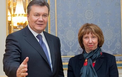 Рада ЄС на рівні глав МЗС підтвердила готовність підписати УА з Україною - Ештон
