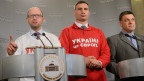 Яценюк: у виборах президента візьмуть участь три лідери опозиції