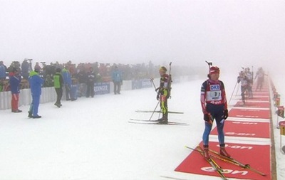 Біатлон: Жіночу гонку етапу Кубка світу скасували через туман