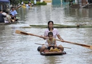 В Китае жертвами наводнений стали 50 человек