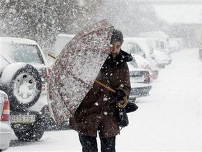 В Западной Европе не прекращаются снегопады