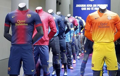 Барселона лидирует в Европе по продажам клубных футболок