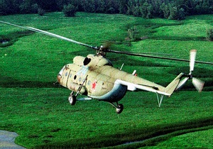 Под Екатеринбургом упал вертолет Ми-8