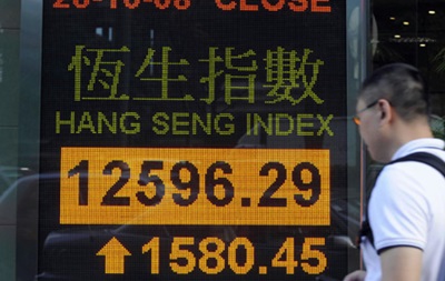 Рынок  Гонконга резко повысился 