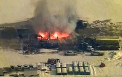 В США взорвалась газовая скважина компании Chevron
