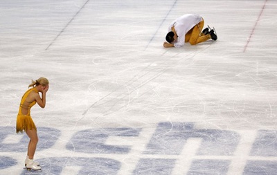 Фотогалерея: Сльози на льоду: Найяскравіші кадри шостого дня Олімпіади в Сочі