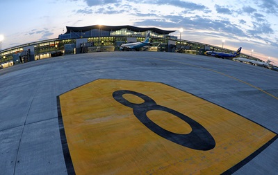 Открытие многоуровневого паркинга в аэропорту Борисполь