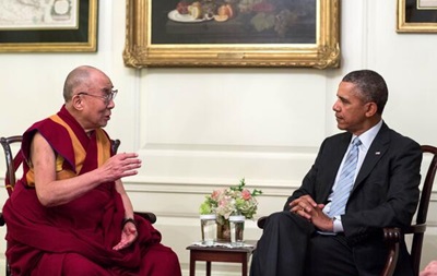 Обама встретился с Далай-ламой в Белом доме