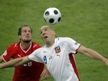 Евро-2008: Чехия переигрывает Швейцарию