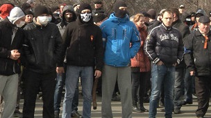 Донецьк: міліція захистила "майдан" від "антимайдану"