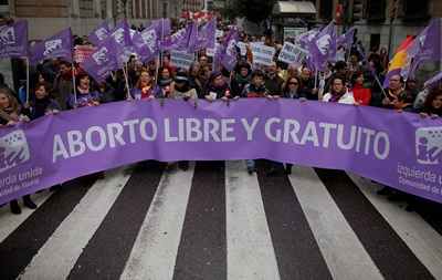 В Испании пройдет протест против закона об абортах