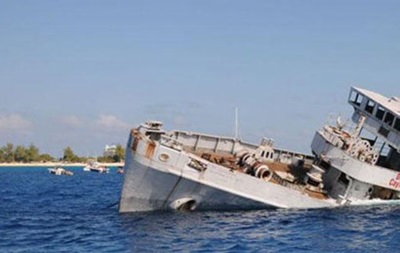 Военные затопили корабль Очаков в бухте Донузлав - Минобороны