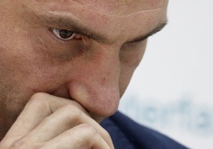 бокс - Кличко не исключает, что его могут лишить мандата