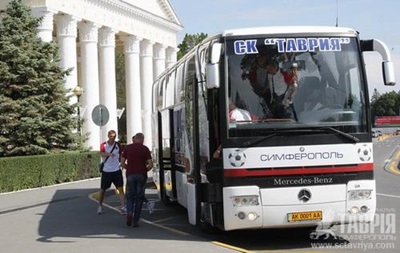 Українські прикордонники затримали на виїзді з Криму футболістів Таврії - ЗМІ