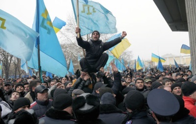 Крымские татары собираются на съезд