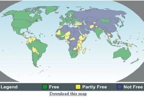 Freedom House обновила рейтинг несвободных стран