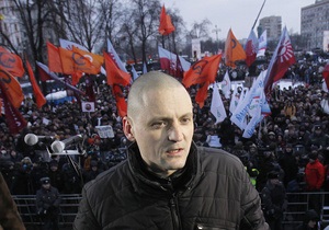 Оппозиционер Удальцов задержан в центре Москвы