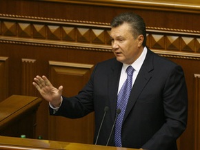 Янукович высказался против развала коалиции