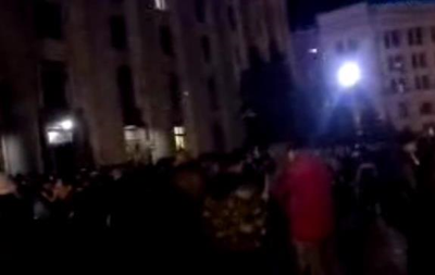 Милиция контролирует здание Харьковской ОГА, активисты находятся лишь в фойе