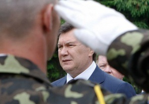 Янукович: Вступление Украины в НАТО нереально
