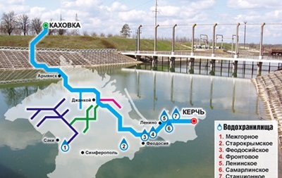 Воду в Крым намерены возить из Краснодарского края