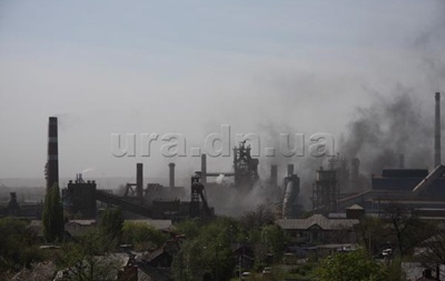 На Донецком металлургическом заводе произошел взрыв