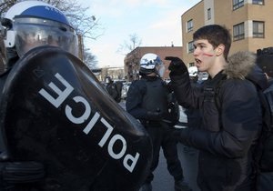 В Канаде арестовали 226 участников протеста против полицейского произвола