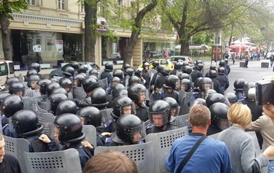 В Одессе снова столкновения, есть пострадавшие