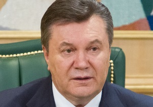 Янукович поблагодарил силовиков за раскрытие дела о взрывах в Днепропетровске
