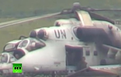 МИД РФ требует расследовать использование вертолетов с символикой ООН в Украине