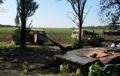 Под Волновахой погибло 13 украинских военных – журналист