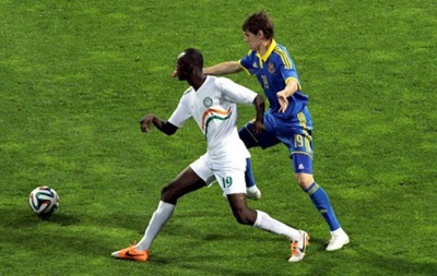 Украина побеждает Нигер в товарищеском матче